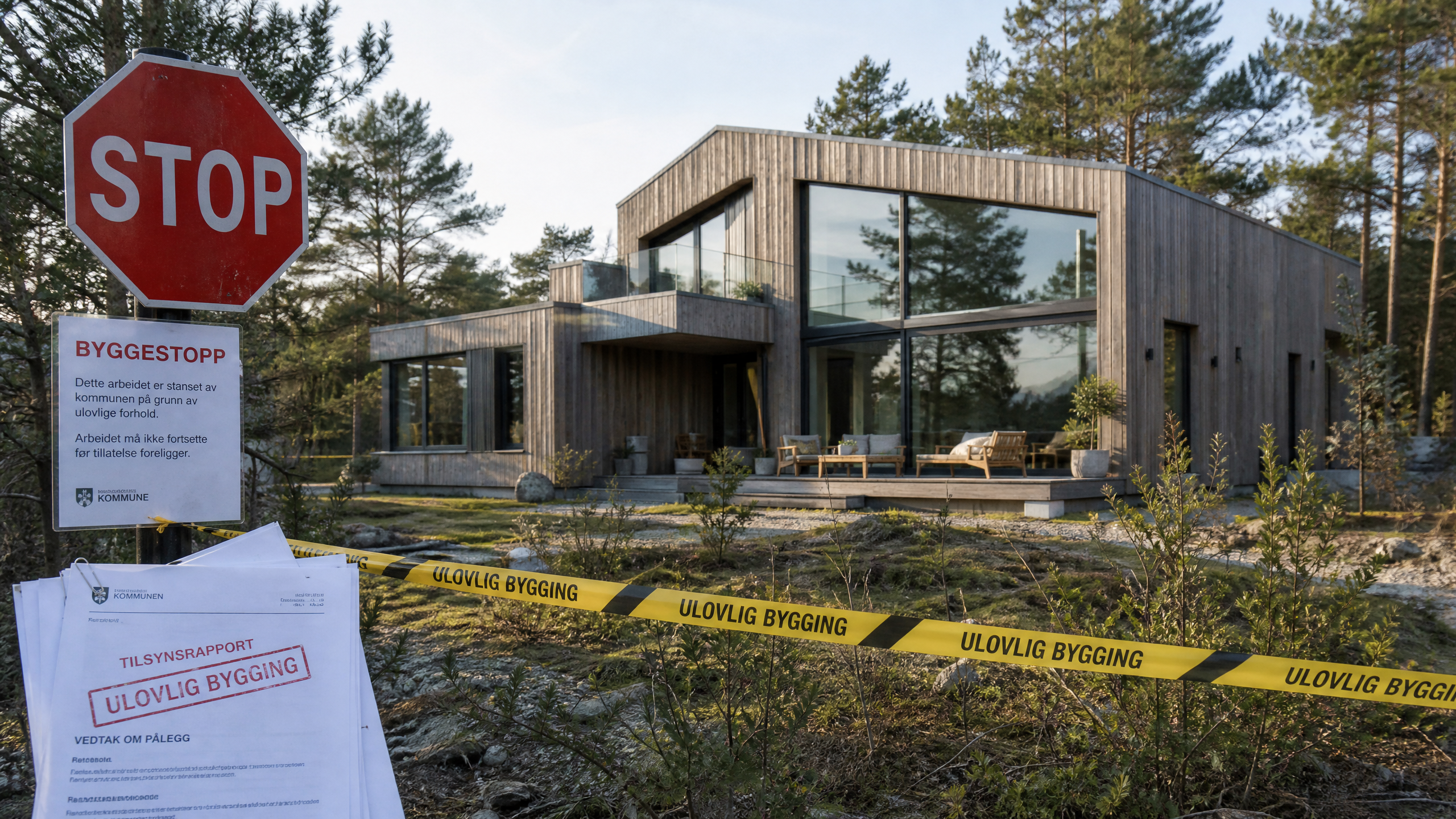 Vad händer om man bygger utan bygglov